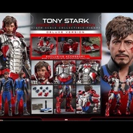 全新現貨 (啡盒未開) - Hottoys MMS600 Tony Stark Ironman Mark V Suit up Version