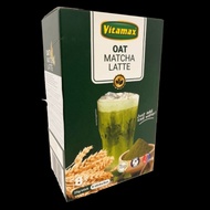 Vitamax oat milk latte beverage powdered drink breakfast oat drink matcha oat latte breakfast tea time snack vitamax