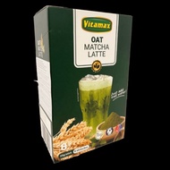 Vitamax oat milk latte beverage powdered drink breakfast oat drink matcha oat latte breakfast tea ti