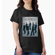 Got7 t-shirt 2025 GOT7 NEST FEST Printed Graphic Kpop Tee 100% Cotton Korean Style Tops Round Neck S