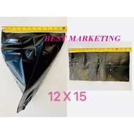 12x15 PolyBag /Plastik Semaian Hitam (20 pcs)