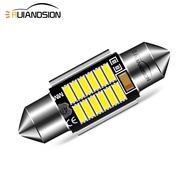 Ruiandsion 10-30V C5W 31mm LED Festoon Bulb Car Interior Light Dome Lamp No Error Reading Lamp White