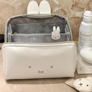 [10,000 People Collection] Japanese Magazine Appendix Miffy Rabbit Cute Style Portable Cosmetic Bag 