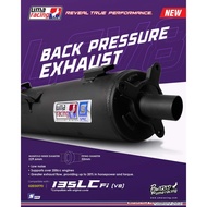 (CLEAR STOCK) UMA RACING LC135 FI V8 28MM X 32MM BACK PRESSURE STANDARD CUTTING EXHAUST PIPE