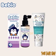 Bebio Baby Serum 80G 2-in-1 Package + Hair Lotion 100ml Moisturizer for Face and Body Skin, Baby Hai