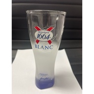 1664 Kronenbourg Blanc Beer Glass 0.25L / 0.5L