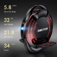Skuter elektrik seimbang sendiri satu roda yang laris dijual V8F 1000W 35KM/J unicycle elektrik