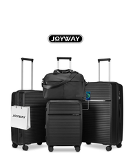 CHỐNG VA ĐẬP Vali Du Lịch siêu bền JOYWAY Vali kéo nhựa PP chống bể vỡ Khóa TSA  bánh xe xoay 360° v