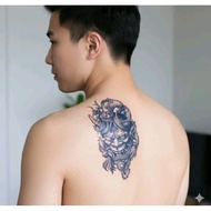 [ SEMI PERMANENT ] temporary tattoo ZR-001 DEVIL size 21x15 temporary tattoo stickers can be used fo