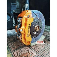 Brembo 18Z 6Pot 355mm Original Fully Recon Brake Kit Set