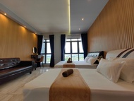 Pangsapuri 40 m² dengan 1 bilik tidur dan 1 bilik mandi peribadi di Kepayan (High Floor|Near Airport