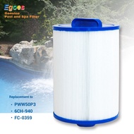 6CH-940 Spa Filter Replaces PWW50P3 FC-0359 6CH-940  Front Access Skimmer Screw in SAE Thread Filter