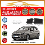 BMW 2 Series Active Tourer 2014 - 2021 ( 6/ 7 pcs) Car Magnetic Sunshade/ Rear Windscreen Sunshade /