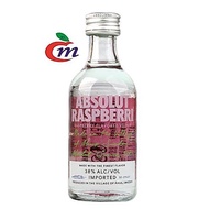 ABSOLUT RASPBERRI VODKA MINIATURE 50ML