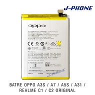 OPPO A3S A7 A5S A31 REALME C1 REALME C2 BLP-673 ORIGINAL BATTERY