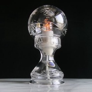 【老時光 OLD-TIME】早期二手捷克製水晶玻璃切子桌燈