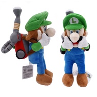 22cm New Arrival  Nintendo Super Mario Bros. Luigi Plush Toys Horror Luigi With Tag Dolls Mansion 2 Luigi Plush Toys for Children Christmas Gift