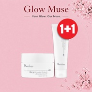 9wishes Rice Cleansing Set (Scrub + Foam Cleanser)