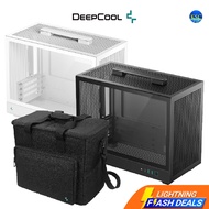 CASE DEEPCOOL (CH160 PLUS M-ATX) BLACK/WHITE []
