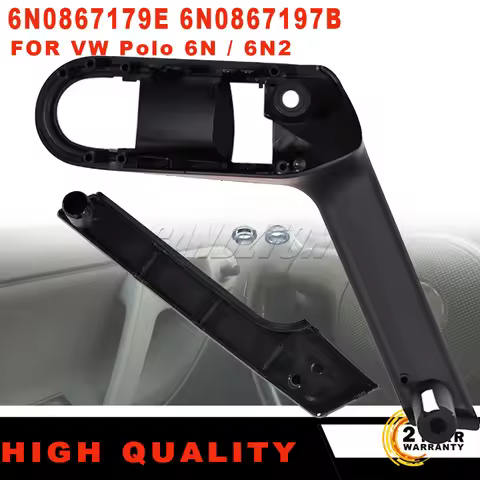 For VW POLO 6N 6N2 1999-2002 New Interior Door Handle With Retaining Cover L+R Car 6N0867179E 6N0867