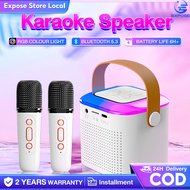 Speaker Wireless Karaoke Mini Portable Speaker Bluetooth with Mic Home Party Outdoor Camping Entertainment Karaoke Speaker