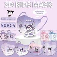 MKBK【Independent Packing】 50PCS Kids Mask Cartoon Mask 3ply  Kid Mask 3D Butterfly For Boys/Girl Fac