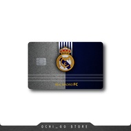 Stiker Sticker Kartu Atm Garskin Skin Card Atm - club klub Bola Madrid | Barcalona | Manchester Unit