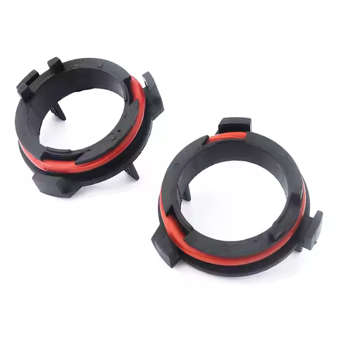 2pcs H7 LED Headlight Bulb Holder Adapter for OPEL Astra G Honda CR-V Mazda H7 LED Headlight Socket 