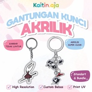 GANTUNGAN Keychain HOLLOW KNIGHT Acrylic Keychain SILKSONG/
