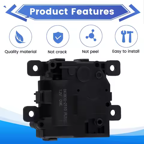 063800-2110 Car AC Radiator Damper Actuator For Toyota Crown Lexus GS Is 2012-2019 Servo Motor Devic
