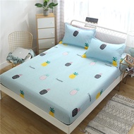Bestenrose Fitted Printing Bedsheet Non-slip fixed bed cover Single/Queen/King Size/120*200cm/150*200cm/180*200cm Suitable mattress(Depth)  5-23cm Not Included pollowcase