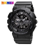 SKMEI Men's LED Analog Digital Dual Display Sport Watch Military Waterproof 50M Man Clock 1688