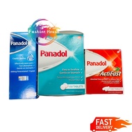Panadol Actifast(10’s)/Panadol Paracetamol (10's)/Panadol Optizorb(12’s)/Panadol Soluble(4's)/Panadol Extend(6's)