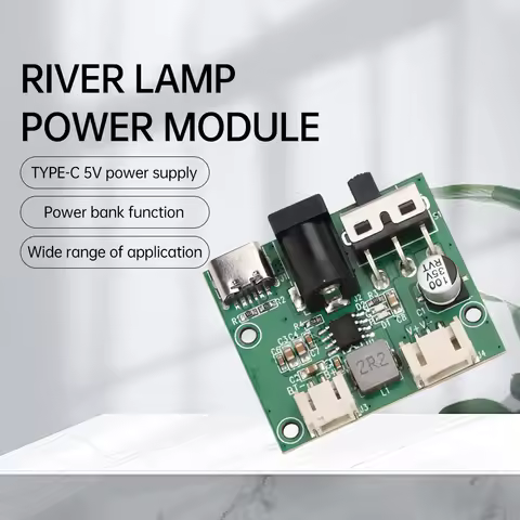 DC 5V River Light Power Module Honeycomb Coil Light Belt River Platform Air Separation Touch Inducti