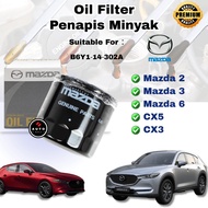 Oil Filter Mazda CX5 CX3 MAZDA 2 3 6 Skyactive RX-8 B6Y1-14-302 / PE01-14-302A