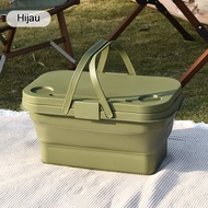 XMVP Keranjang Piknik Lipat Serbaguna Keranjang Piknik Storage Box Multifungtion Outdoor