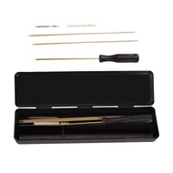 Cleaning Set Caliber 4.5 Mm/5.5mm/ .177 .22 Airguns Plastic Box With Brushes