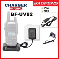 Baofeng Walkie Talkie Charger Adapter Dock UV-82 UV82 8D UV8 original baofeng