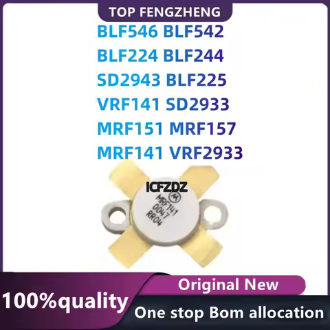 100% new original BLF542 BLF224 BLF244 MRF141 SD2943 SD2933 VRF2933 VRF141 BLF225 MRF151 MRF157 BLF5