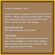 ▽ ◲ ❡ Creolina Disinfectant ( 1Liter ) by Achievers Chemicals