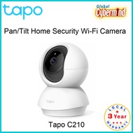 TP-Link Tapo C210/C211 Pan/Tilt Home Security Wi-Fi Camera - 3 YEARS LOCAL WARRANTY (Brought to you by Global Cybermind)