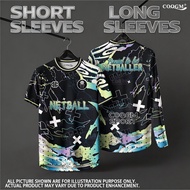 【Short and Long Sleeves Netball Shirt】2026 New Design Netball Jersey Custom Name Baju Lelaki Bola Mi