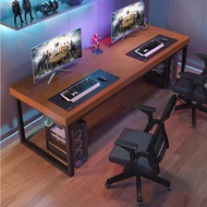 ﹍Computer desk desktop double computer desk gaming table and chair set home bedroom workbench simple office desk