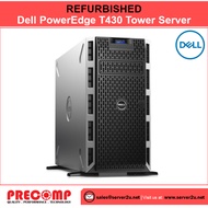 (Refurbished) Dell PowerEdge T430 Tower Server (2xE52630v4.32GB.3x480GB) (T430-E52630v4) - Cold Plug