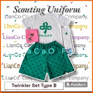 ◬ ✴ ∟ TRUE LIANCO'S NEW SCOUTING UNIFORM FOR GIRLS TYPE B TWINKLER SET