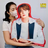 LIVEPILLOW BTS merch Jin Kim Seok-jin Pillow Half Body Big size 21x25 inches