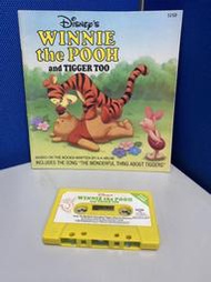 迪士尼 Winnie the Pooh 英文有聲書 (3/3) 錄音帶 保存良好 功能正常(B)