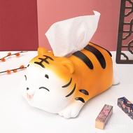 [Preferred Boutique] Simple Cute Tiger Tissue Box Paper Box Household Living Room Office Paper Roll 
