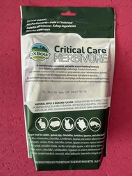 包順豐 - 全新未開Oxbow Critical Care Herbivore 454g (BB: jul 9, 26) 大草粉  蘋果香蕉味 NATURAL APPLE & BANANA FLAVO