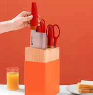 ชุดมีด ZWILLING ของเยอรมนี ตอนนี้ชุดมีดทำครัว 7pcs ชุดครัวรวมมีดอเนกประสงค์